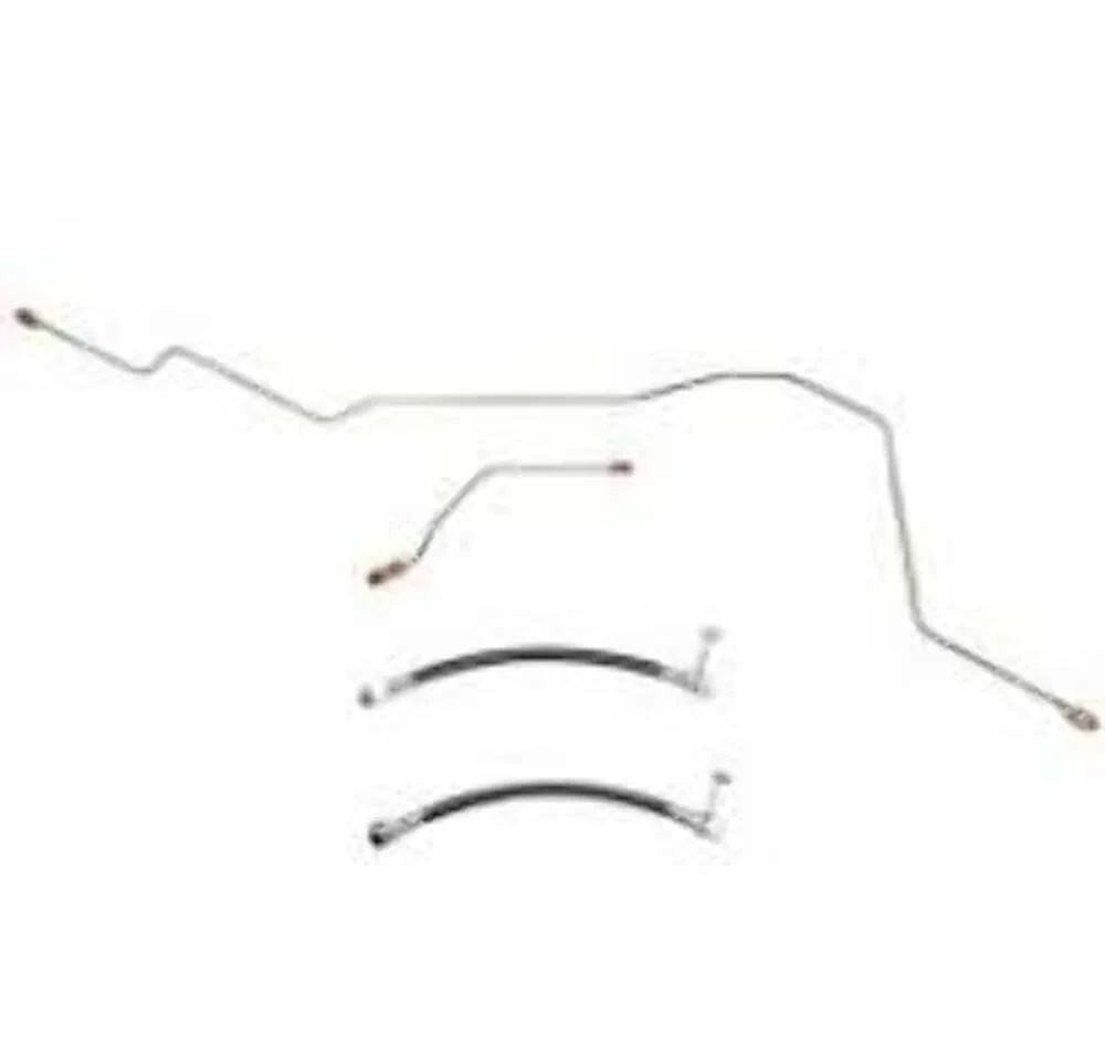 01-02 Dodge Ram 3500 Brake Line Kit Ext Cab_Long Bed Stainless Steel